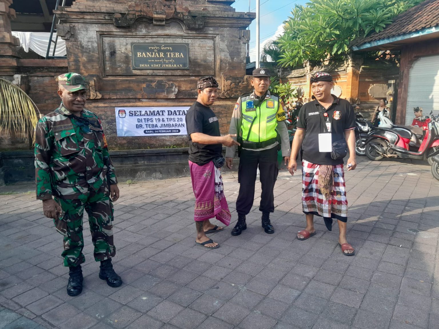 Sinergitas TNI-Polri Pastikan Pemilu 2024 Berjalan Aman Dan Lancar