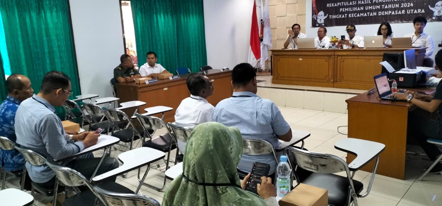 Danramil 1611-01/Dentim Hadiri Rapat Pleno Pemilu 2024