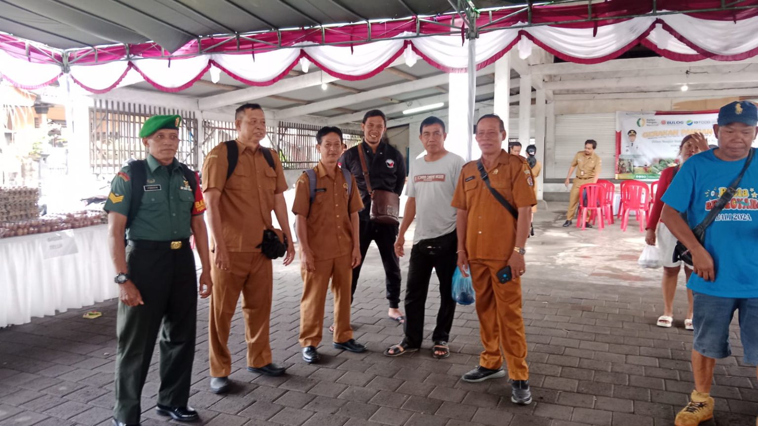 Babinsa Pemecutan Atensi Ketahanan Pangan Di Wilayah Bianaanya