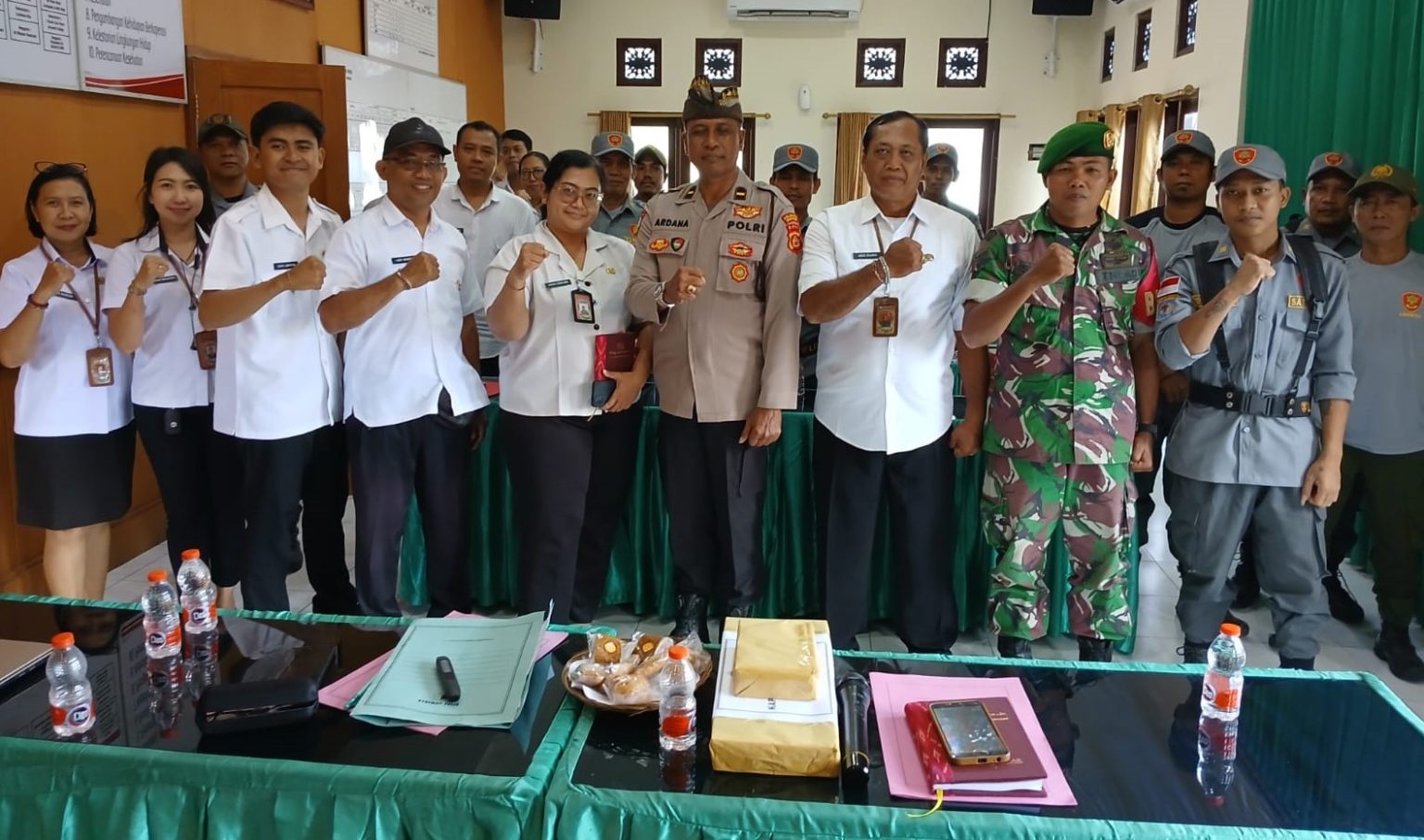 Peran Serta Babinsa Ubung Koordinasi Pengawasan dan Pembinaan (KORWASBIN)