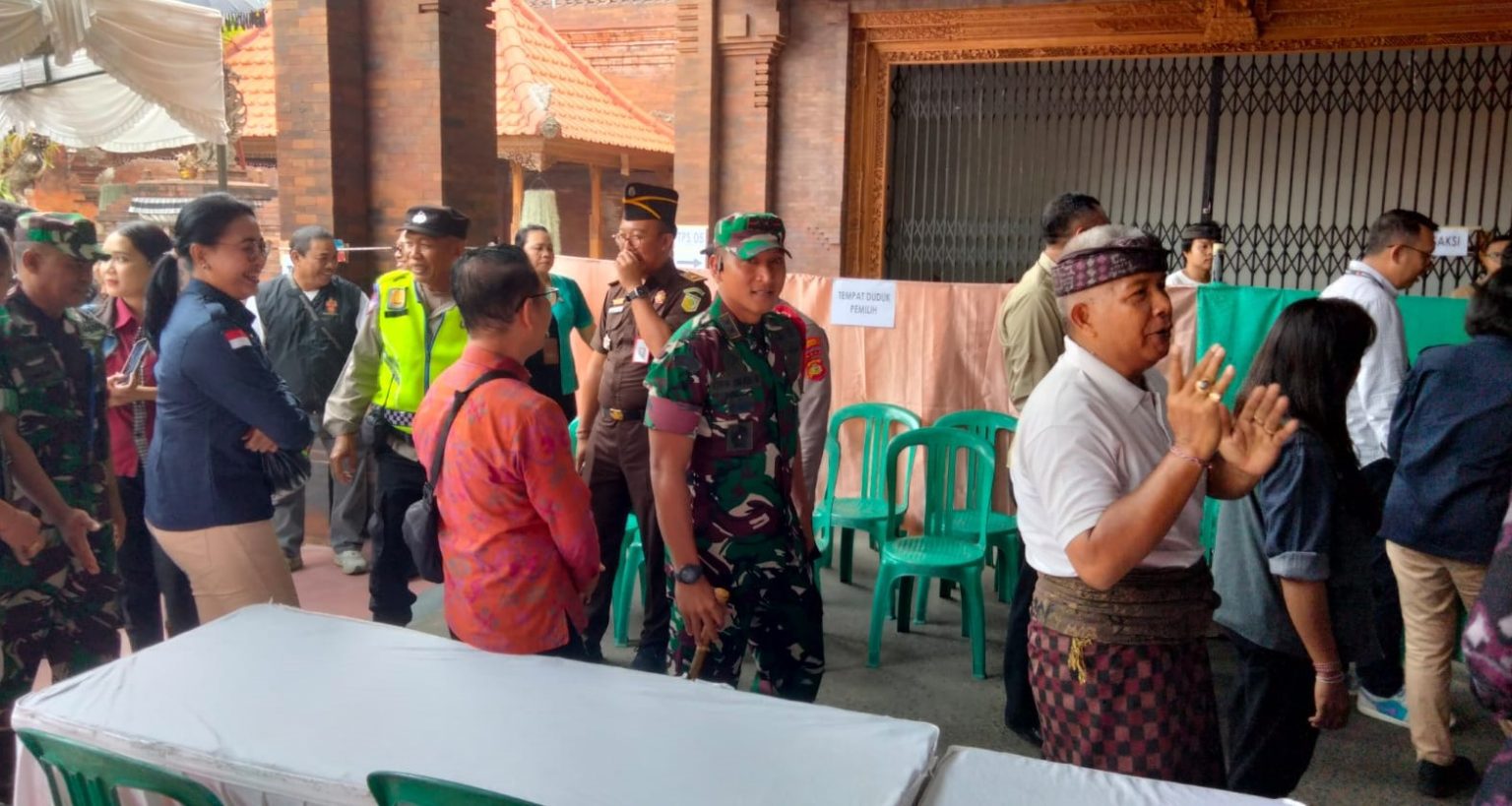 Bersama Forkopimda Kota Denpasar Dandim 1611/Badung Pantau Persiapan Pelaksanaan Pilkada Serentak Tahun 2024