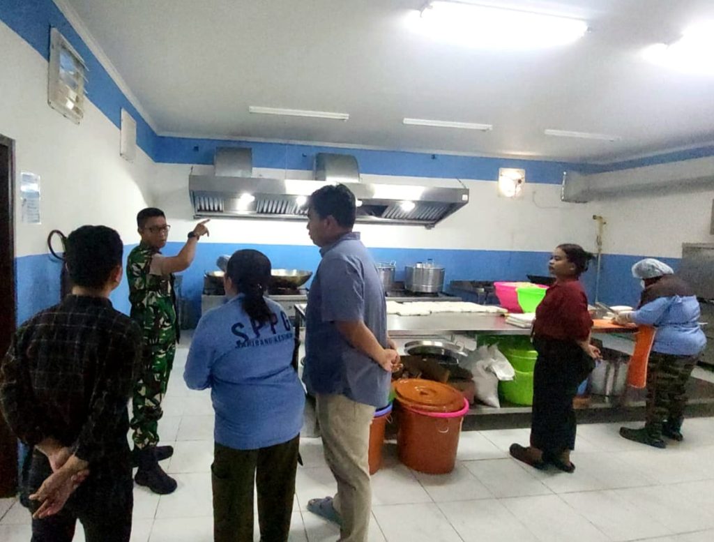 Dandim 1611/Badung Kunjungi Kesiapan Pelayanan SPPG Yayasan Pradnya Widya Laksana