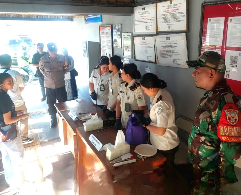 Patroli Tilik Sambang di Lapas Perempuan Kerobokan: Amankan Arus Kunjungan Menjelang Idhul Fitri 1447 H