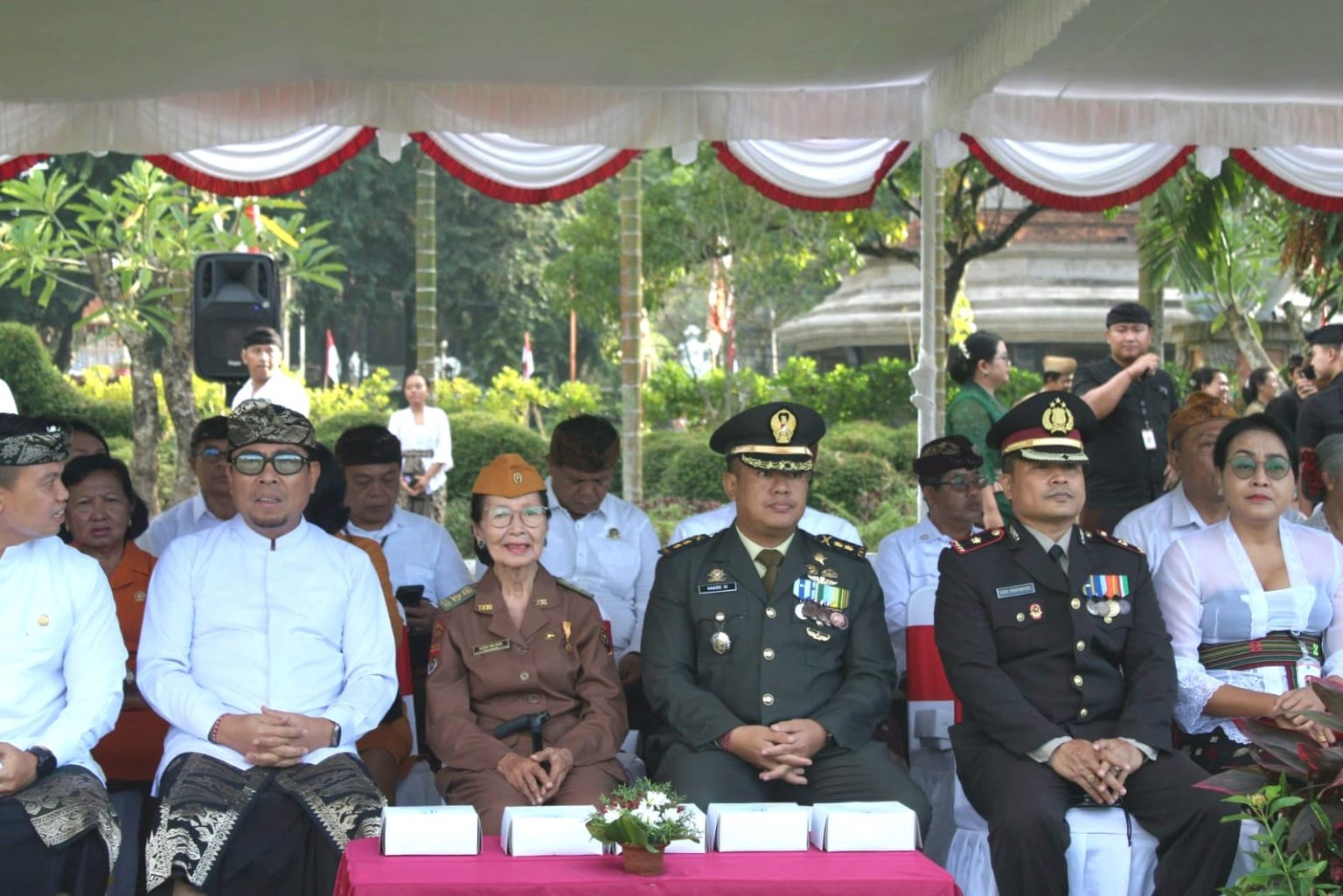 Kasdim Badung Apresiasi Upacara Peringatan Serangan Umum ke-80, Ratusan Peserta Padati Lapangan Puputan