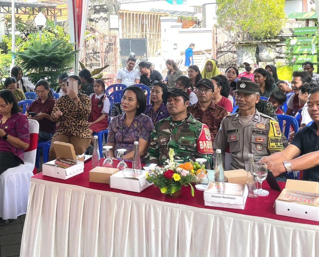 Babinsa: Wujudkan Generasi Berkarakter, Lomba Lagu Kebangsaan di Ubung Tanamkan Nilai Pancasila Sejak Dini