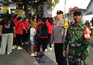 Unsur Muspika dan Tokoh Masyarakat Padati Jalan, Babinsa: Jalan Santai Pererat Sinergitas dan Kerukunan Warga Sanur Kauh