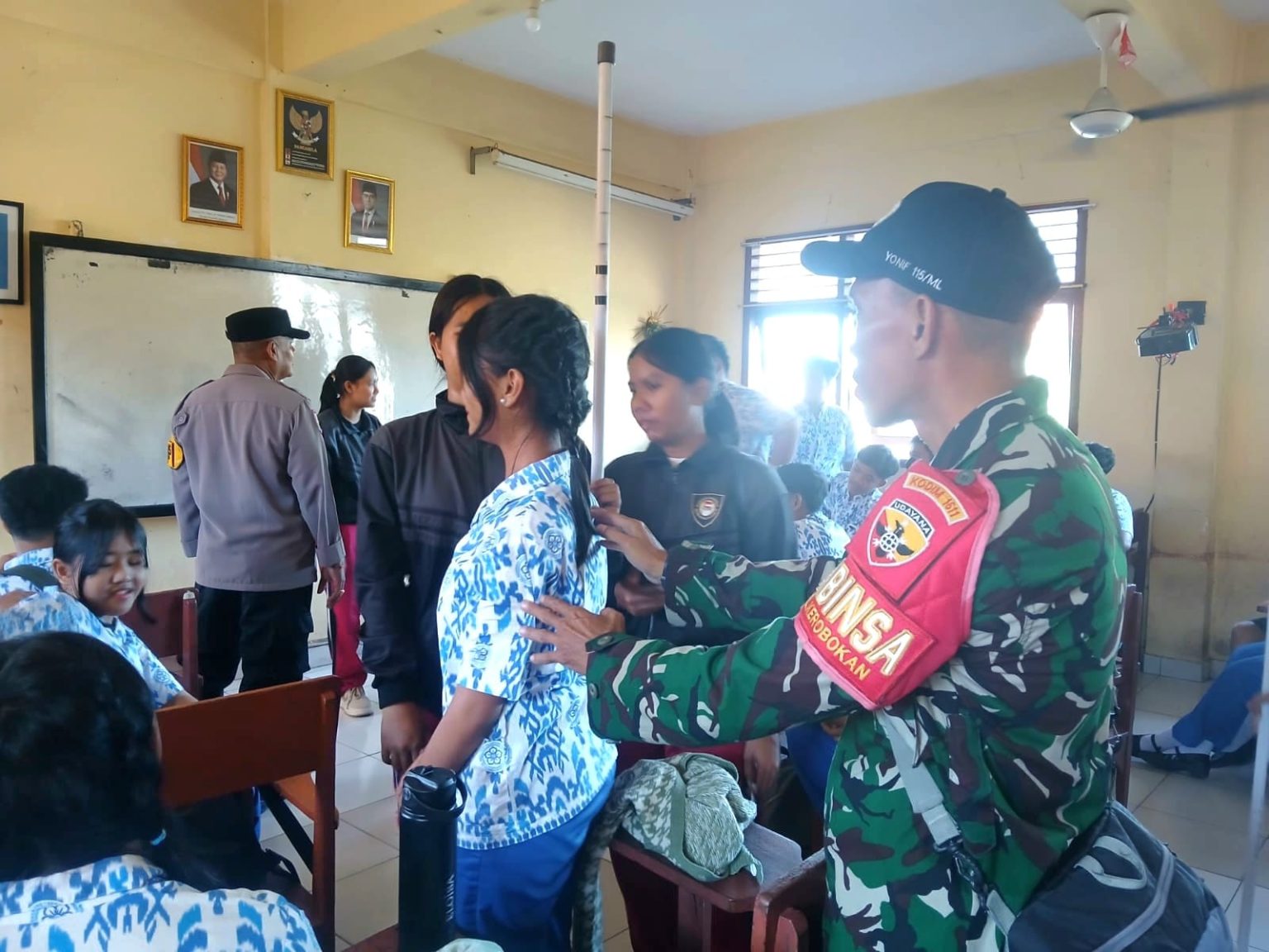 Babinsa: Sosialisasi dan Seleksi Awal Paskibraka 2026 Digelar di Kuta Utara