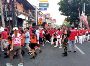 Jalan Santai hingga Lomba Sepeda Hias, Babinsa Pastikan Keamanan dan Kelancaran Perayaan
