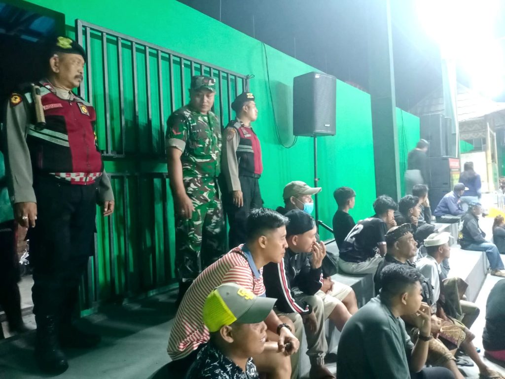 Sinergitas Jaga Keamanan di Turnamen Voli Masceti Cup II, Babinsa: Siaga Selama Kegiatan Warga Berlangsung