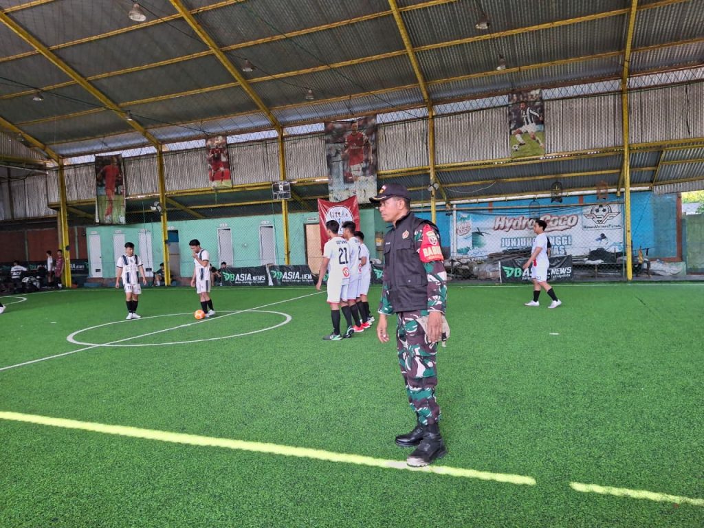 Sanurian Festival: Pertandingan Futsal Karang Taruna Yovana Kanti Resmi Dibuka, Babinsa Pantau Langsung