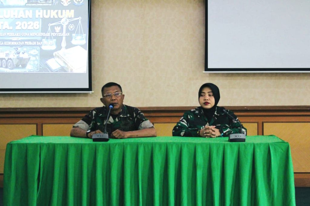 Kodim 1611/Badung Gelar Penyuluhan Hukum Semester, Tingkatkan Pemahaman Hukum Prajurit dan Keluarga