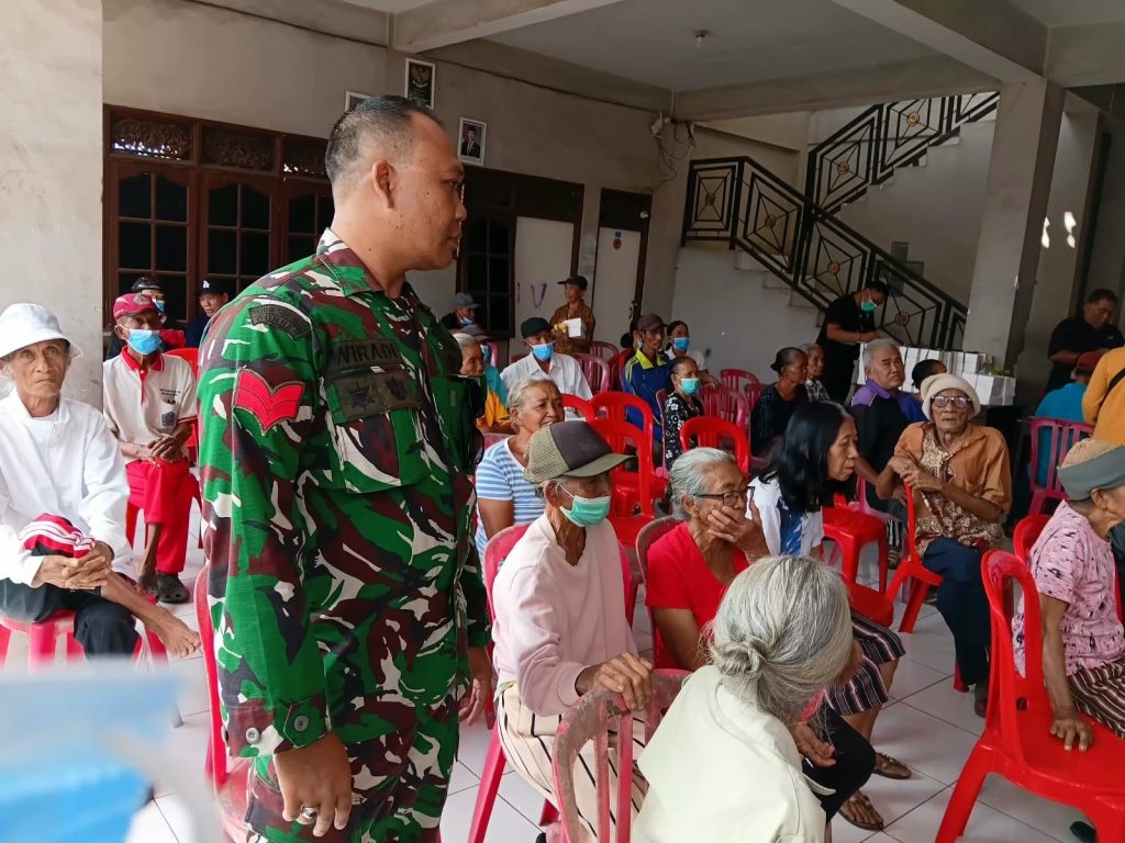 Ciptakan Masyarakat Sehat, Babinsa: Safari Kesehatan Sangat Bermanfaat di Wilayah