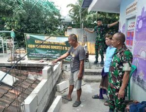 Wujud Bakti TNI, Kodim 1611/Badung Pastikan Rehab Yayasan Berkualitas dan Tepat Waktu