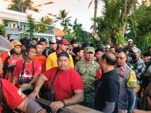 Pemuda Tenggelam di Tukad Mati Denpasar, Danramil Bergerak Cepat Koordinasikan Pencarian