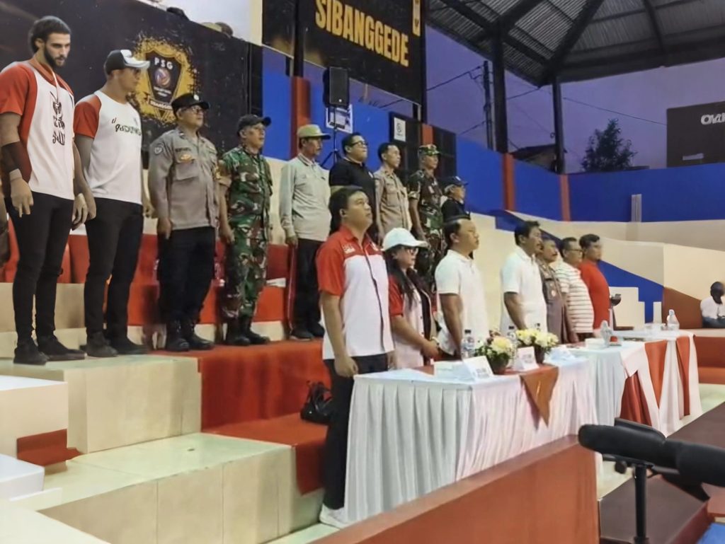 Danramil Abiansemal Dukung Pembukaan Turnamen Bola Voli Mangupura Cup, Ajang Cari Bibit Atlet Bola Voli Berprestasi